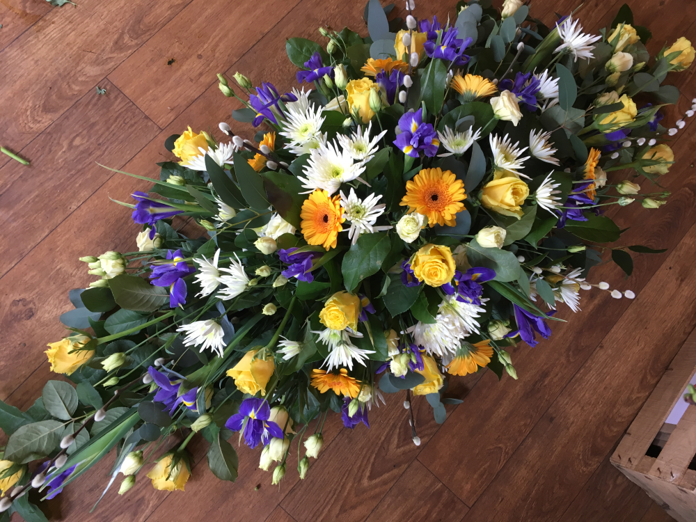 Spring Radiance Casket Spray