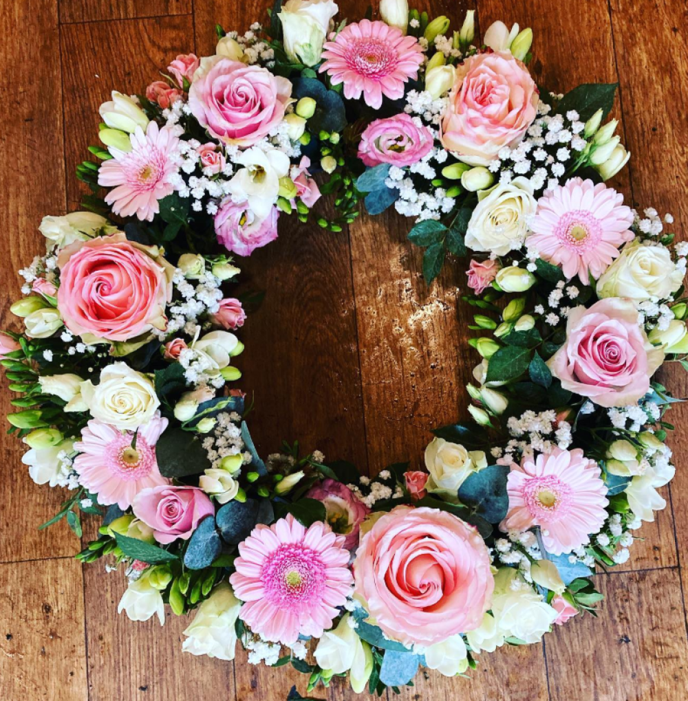 Sweet Grace Floral Wreath